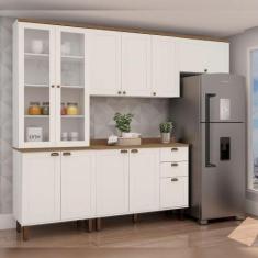 Cozinha Modulada Cristal 280 cm Conjunto Provençal Completo - GenialFl