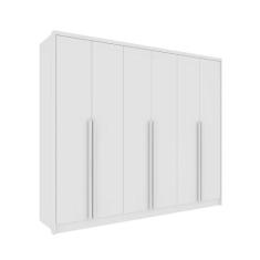 Guarda Roupa Casal 100% MDF 6 Portas 6 Gavetas Realeza s/ Espelho s/ p