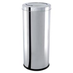 Lixeira Brinox 28 Litros em Aço Inox com Tampa Basculante
