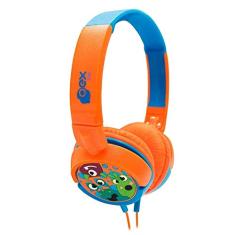 Headphone Boo Infantil, Oex, HP301, Laranja e Azul