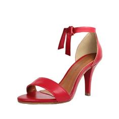 Sandália Troca Tira Salto Alto Fino Luiza Sobreira Vermelha Mod. 2069-2