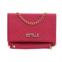 Bolsa Zetille Festa Transversal Clutch Bordado Clean Feminina-Feminino