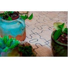 Tapete para Sala Via Star Belgique 1901 190x140cm Bege