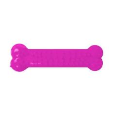 Brinquedo Furacão Pet Osso Plaque Ataque com Cravo Rosa para Cães - Ta