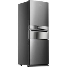 Geladeira / Refrigerador Brastemp Frost Free Evox BRY59BK, 419 Litros