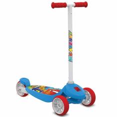 Patinete Infantil Skatenet Kid Azul - Bandeirante 1500
