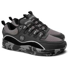 Tênis Freeday Bronx Charcoal Preto