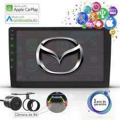 Central Multimidia 9 Pol Apple Carplay Android Auto Bt Mazda - First O