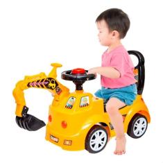 Escavadeira de Brinquedo Gigante Retroescavadeira Articulada Trator In