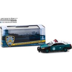 Miniatura Policia NYPD Interceptor HWS3 Ford Sedan 1/43