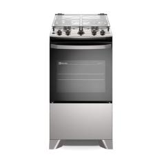 Fogão 4 bocas Electrolux Cinza Efficient Mesa Inox, PerfectCook e VaporBake® (FE4IG) - Bivolt