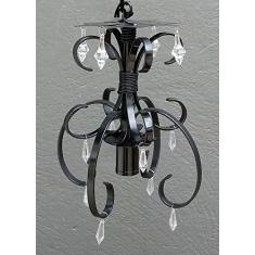 Lustre Pendente Decorativo Pequeno para Iluminação Sala Conjugada Simples