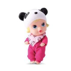 Boneca Little Dolls Sonhinho Urso Panda Divertoys 8019