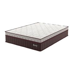 Colchão Queen Mola Ensacada 32cmx188cmx138cm Rony Yescasa Marrom