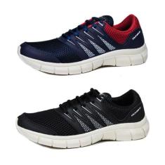 Kit 2 Pares Tenis Academia Ultraflex Unissex Caminhada em Nylon - Ultr