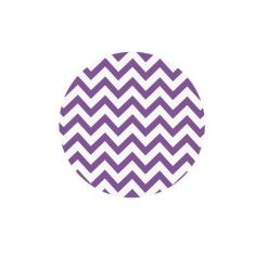 Sousplat Chevron Roxo - NSW, com base, 1 Peça