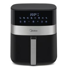 Fritadeira Air Fryer Midea Smart Chef Plus Preta 6L MAD600010APKW