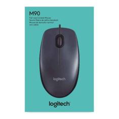Mouse com fio USB Logitech M90 Preto 1000dpi