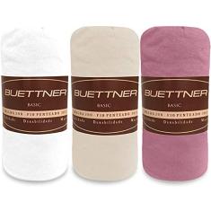 Kit 3 Lençol Solteiro Avulso de Malha 100% Algodão Buettner - Emcompre