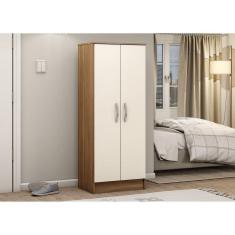 Armário Multiuso 2 Portas 3 Prateleiras Viena Demóbile Amendola Touch/Off White