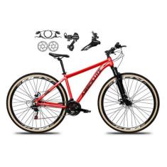 Bicicleta aro 29 Absolute Nero 5 Shimano Freios Hidráulicos 24V Garfo 