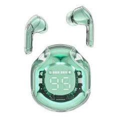 Fone Ear Acefast T8 Wileress BT LED Crystal Green