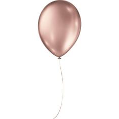 Balão metalizado n.090 rose gold