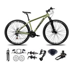 Bicicleta Aro 29 Absolute Nero 5 Freio Hidráulico K7 27v Garfo Com Trava - Oliva Tam.21