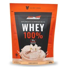 Whey 100% Baunilha 900G Refil