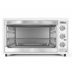Forno Elétrico Philco 50L PFE52P Dupla resistência 220V Branco 2000W, 
