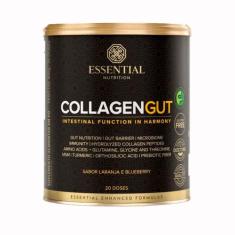 Collagen Gut Essential Nutrition Sabor Laranja e Blueberry 400g