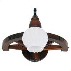 Arandela Muller  Roda Carroça 1 Lâmpada Envelhecida  601E