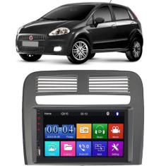 Kit Multimidia MP5 Punto 08 09 10 11 12 7 Pol TouchScreen BT Espelhame