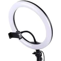 Iluminador Ring Light Youtuber Maquiagem 10 Polegadas 26cm Usb Led Tripé