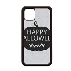 Capa de Halloween abóbora de terror preta para iPhone 12 Pro Max para Apple Mini Mobile Case Shell