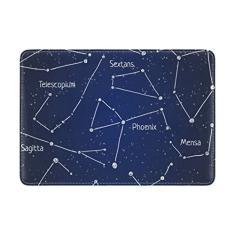 My Daily Astronomy Constellations capa protetora de couro para passaporte