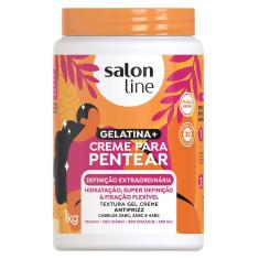 Creme De Pentear Gelatina Salon Line Definição Extraordinária 1Kg