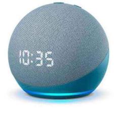 Echo Dot 4 Geração Smart Speaker Com Relógio E Alexa