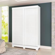 Guarda Roupa 2 Portas 2 Gavetas Turim Atualle Móveis Branco