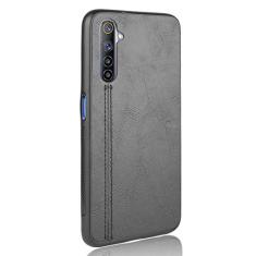 Capa para celular Oppo Realme 6 Capa robusta Proteção 360° Capa de couro liso para Oppo Realme 6