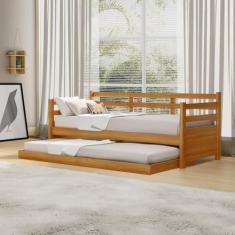 Sofá Cama Bicama Solteiro Enjoy Imbuia