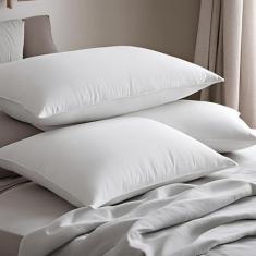 Travesseiros ALTO e MACIO tecido de Algodão percal 180 fios em Lavavel
