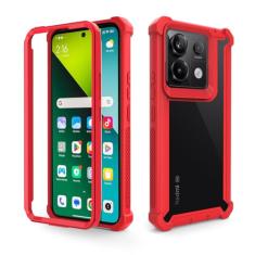 Asuwish Capa de telefone para Redmi Note 13 Pro 5G, resistente, à prova de choque, rígida, à prova de queda, proteção de corpo inteiro, resistente, híbrida, móvel, acessórios de célula de camada dupla