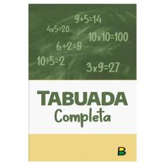 Tabuada Completa - Kit C/10 Und.