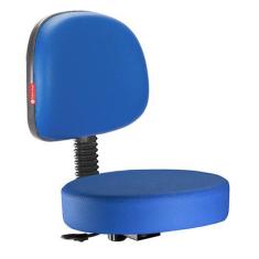 Assento Encosto Mocho Estética Secretária Azul