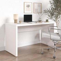 Escrivaninha Reta Modular 135cm Ficus CabeCasa MadeiraMadeira Branco