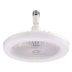 Lâmpada Ventilador De Teto 30W E27 Com Controle Ajustável