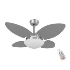 Ventilador Volare Mini Petalo Titanio 127V E Controle Remoto - Casah