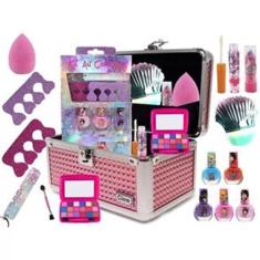 Maleta De Maquiagem Infantil Completa Presente Meninas