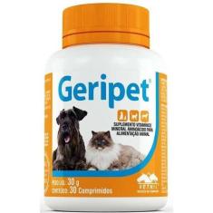 Vetnil Geripet 30g - 30 Comprimidos, 30g - 30 comprimidos